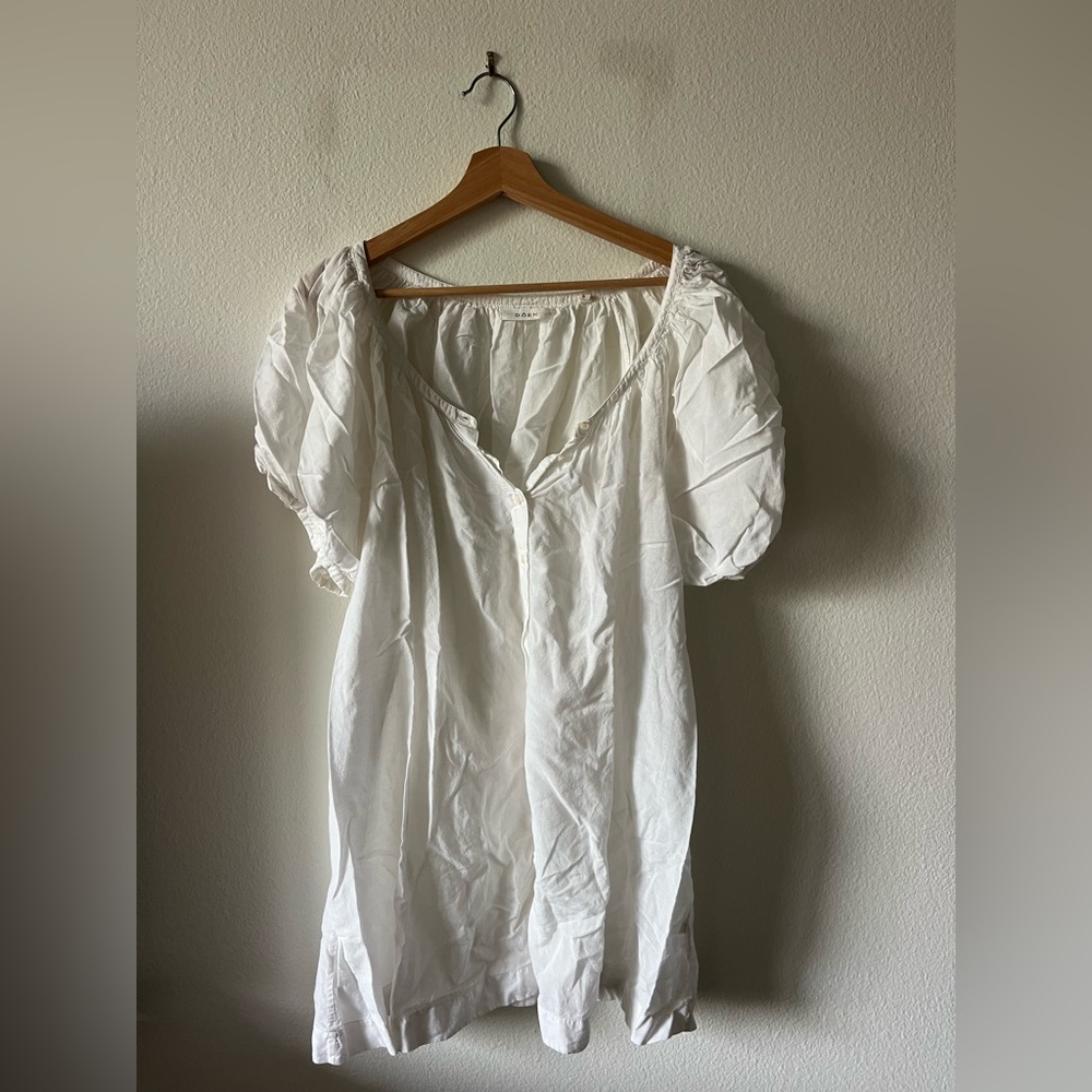 Doen Josette Dress in Salt